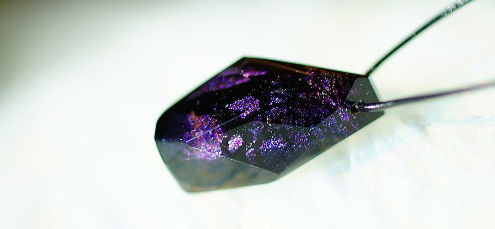 Black sparkle rock